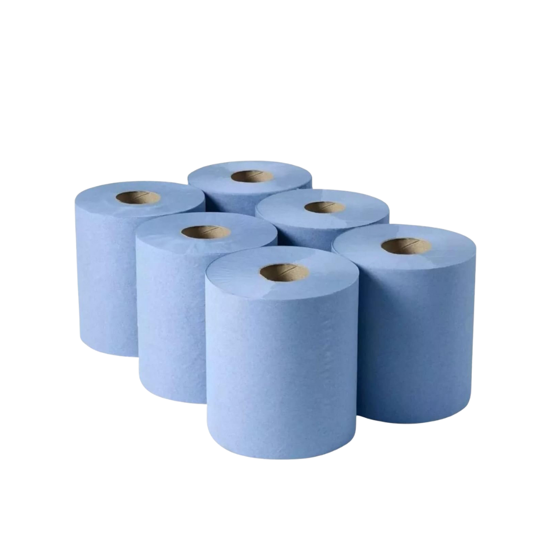 JUMBO CENTREFEED ROLLS (BLUE)